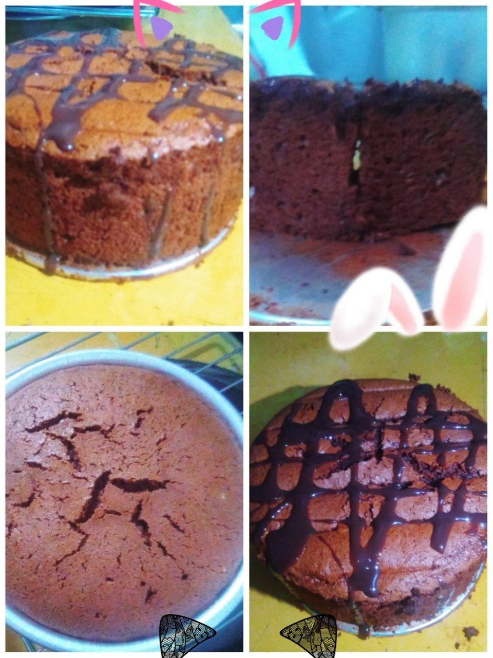 6寸可可戚风（内附8寸5蛋配方）