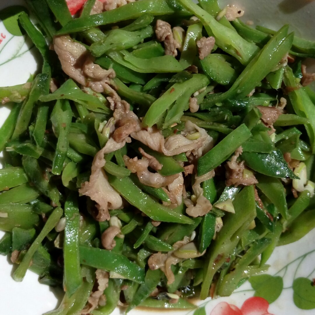 清炒豆角丝