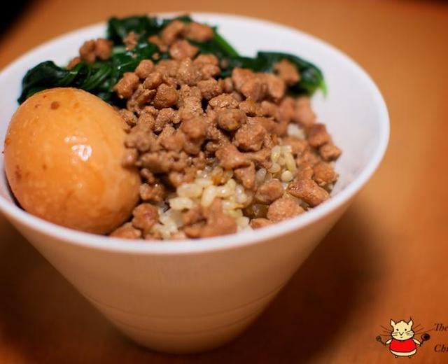 台湾小吃-肉燥饭的做法