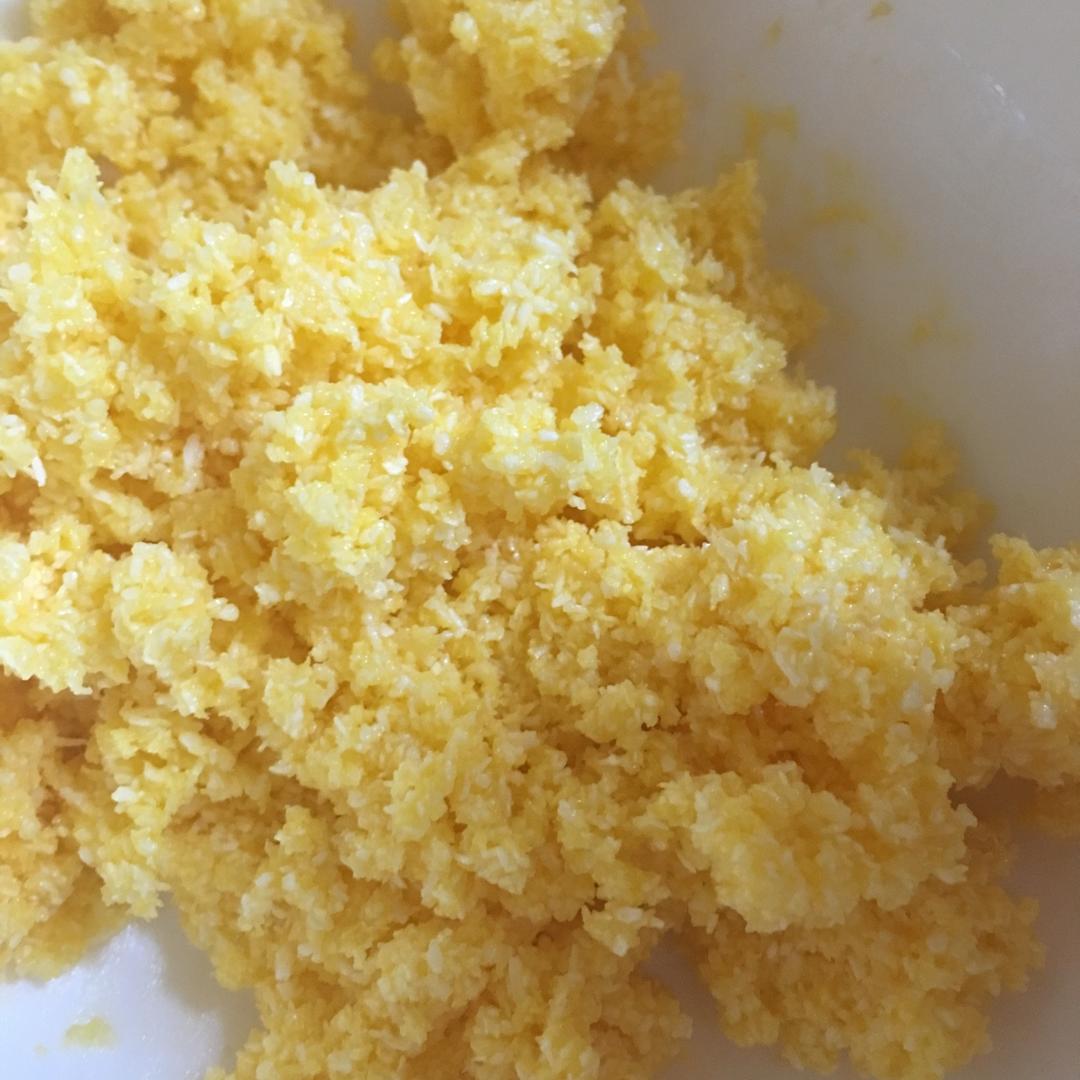 初学者小妮做的椰蓉馅