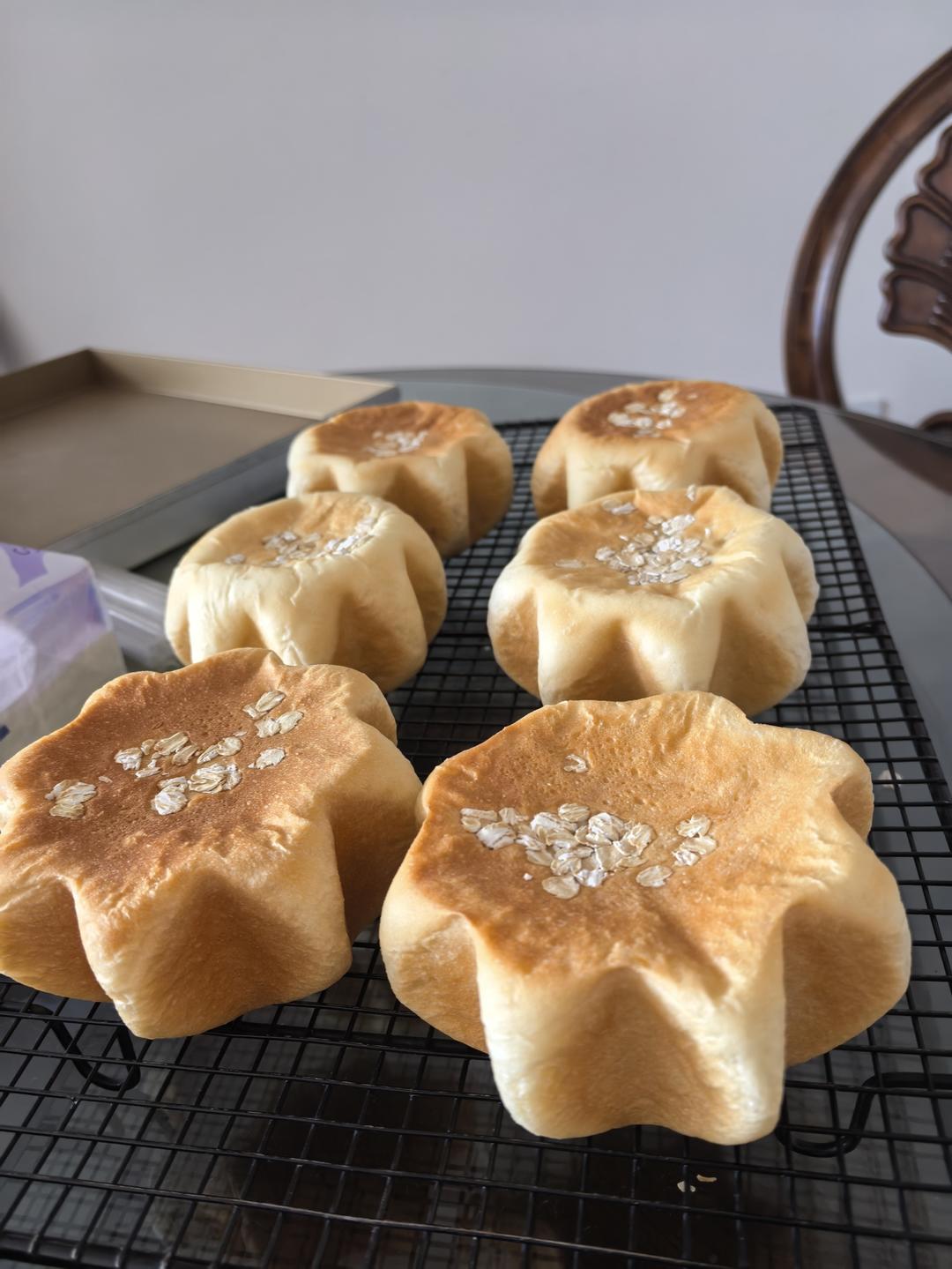 芋泥脑袋必做！软乎乎的芋泥大鼓面包！