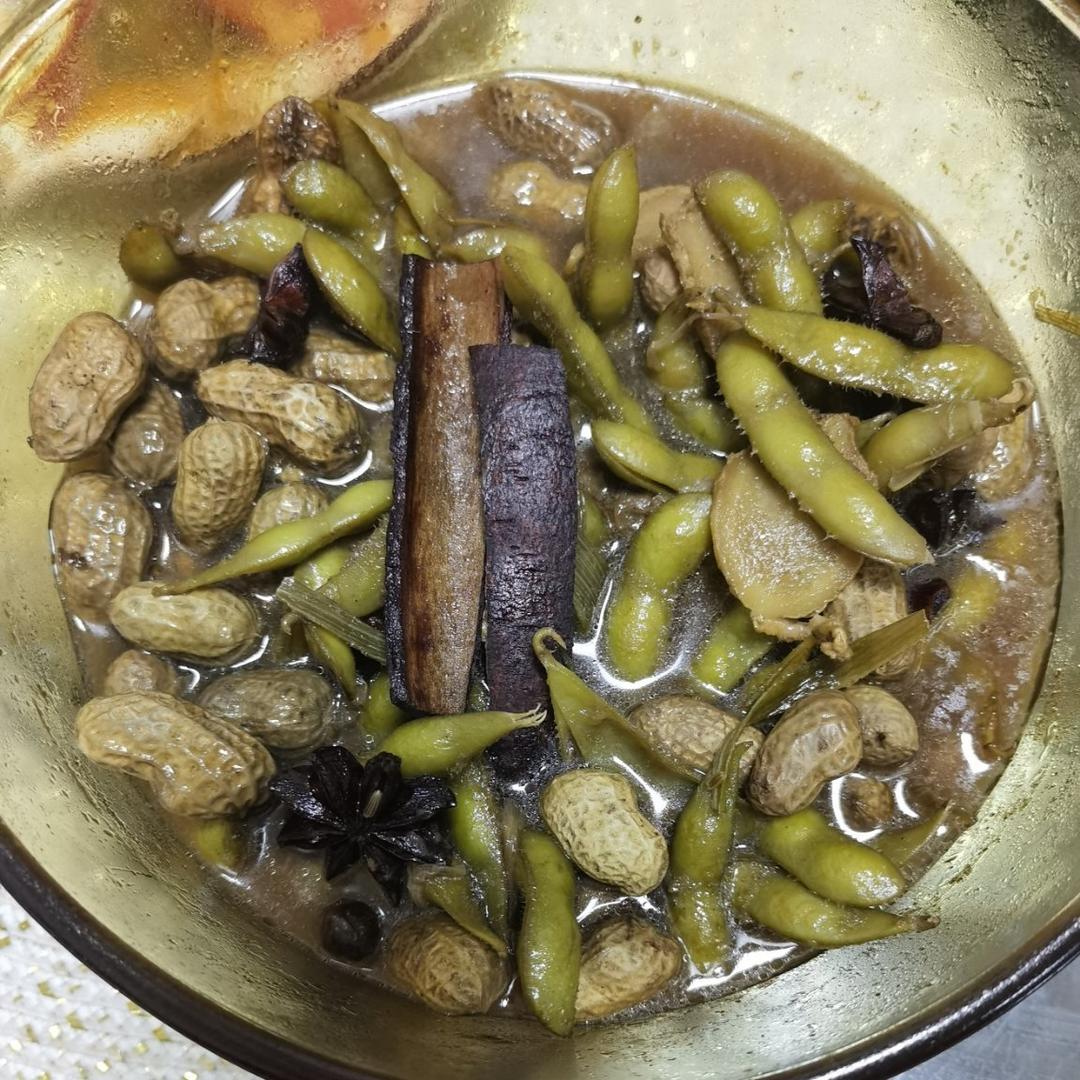 香辣煮毛豆.五香毛豆
