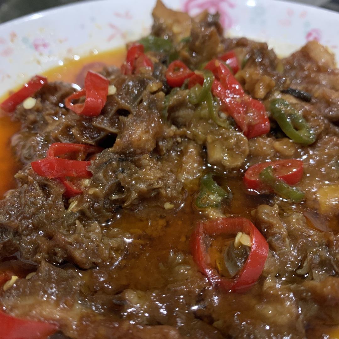 【沙嗲金钱肚】广东早茶必点！越吃越富贵