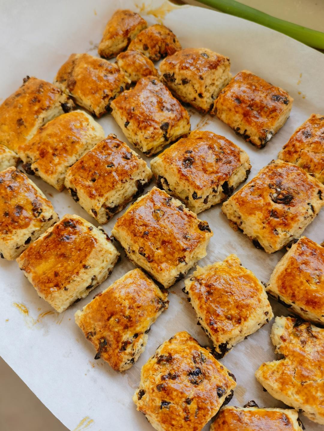 消耗淡奶油的司康