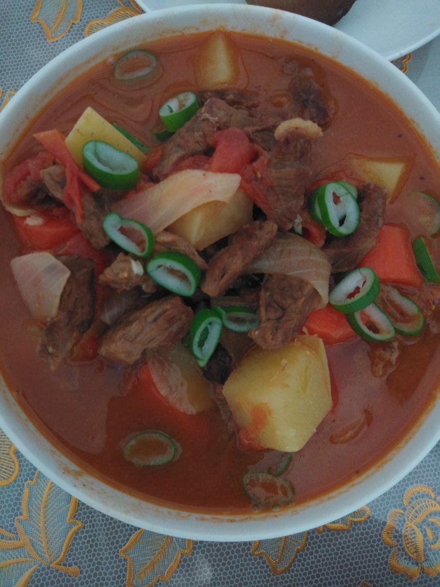 番茄土豆炖牛腩