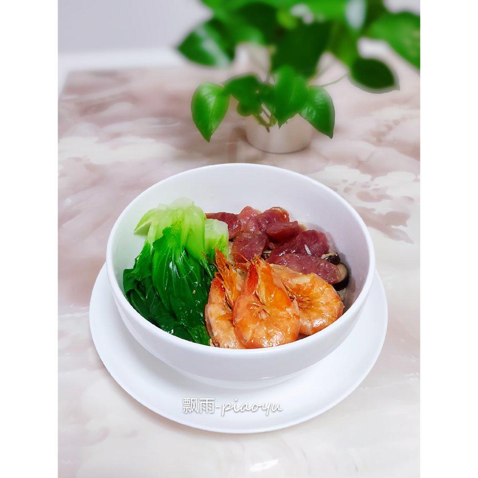 【九阳珐琅铁釜】喷香腊肠煲仔饭