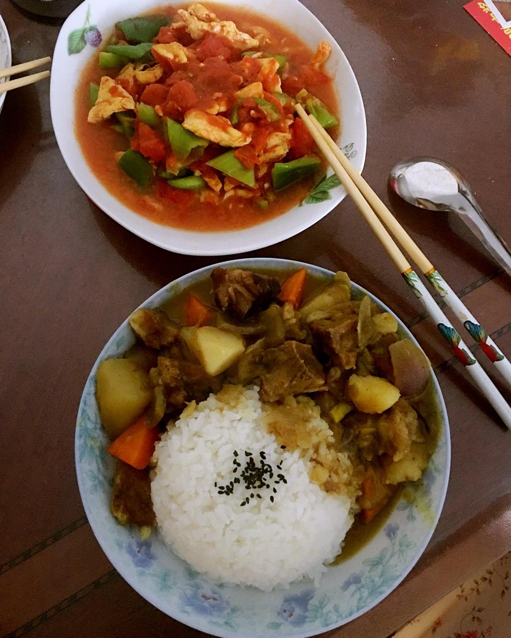堂妈教你做咖喱牛肉饭