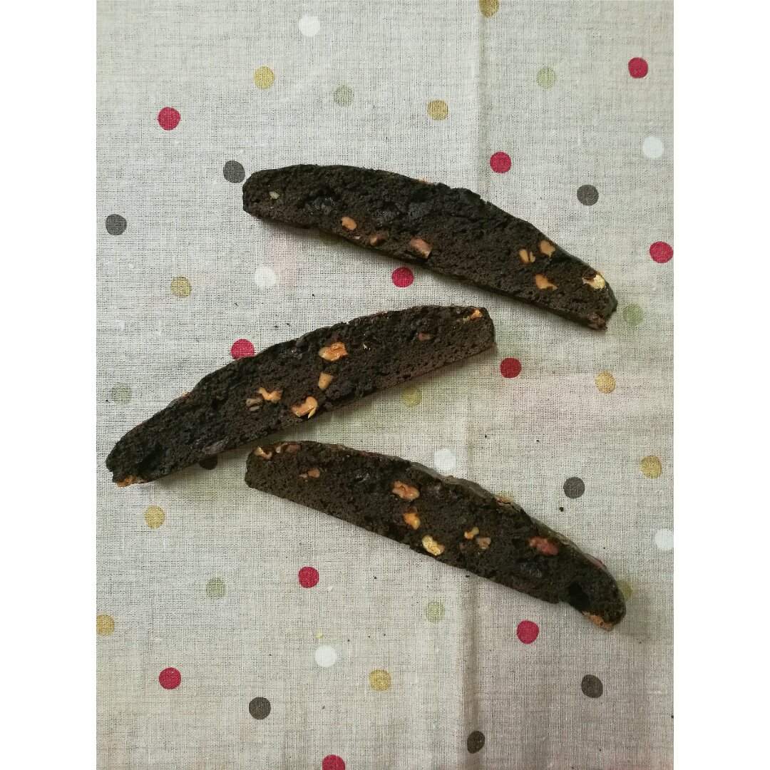 无油杏仁巧克力意式脆饼丨健康·零食（附7个意式脆饼成功要点）