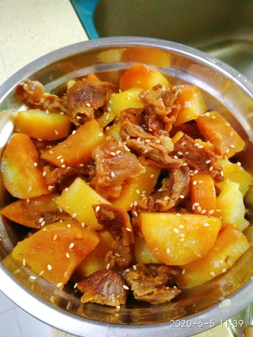 土豆炖牛肉【高压锅极简版】
