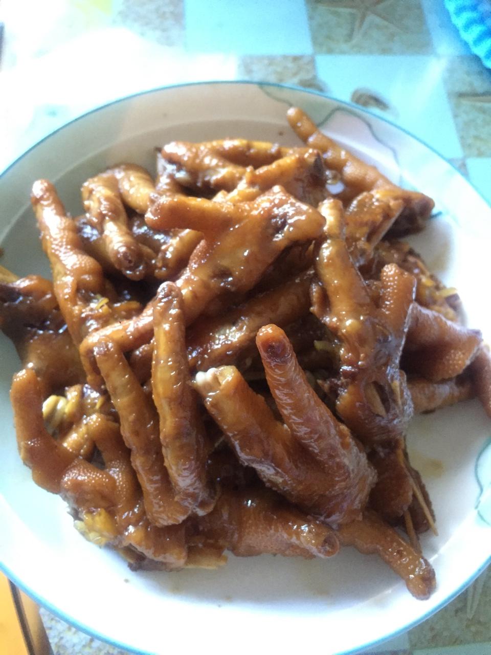 卤鸡爪