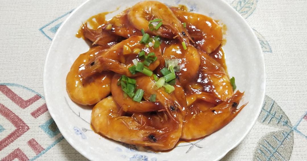 黄晓明茄汁大虾－中餐厅