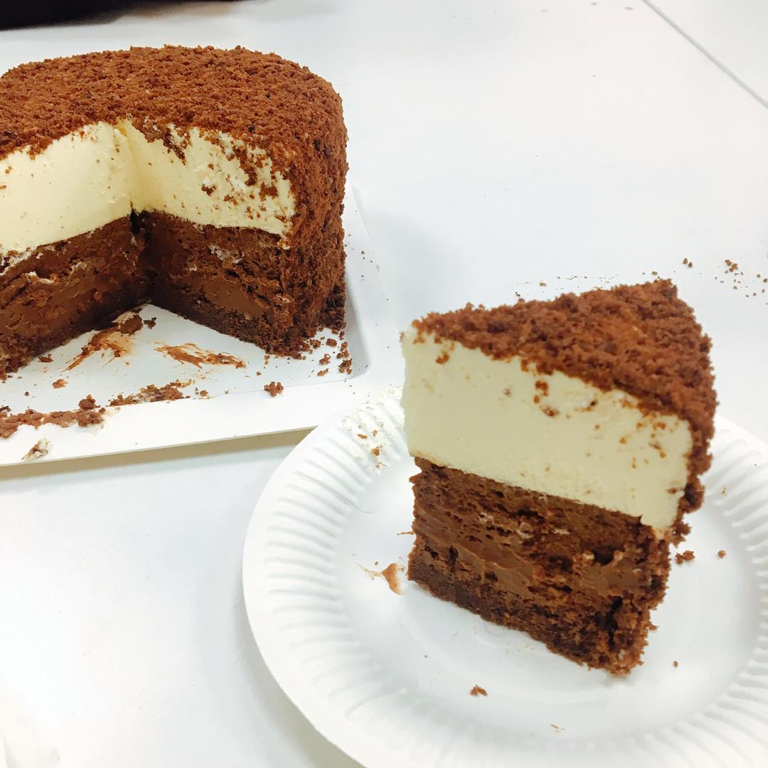 <LeTao> 巧克力双层芝士蛋糕配方大公开！！