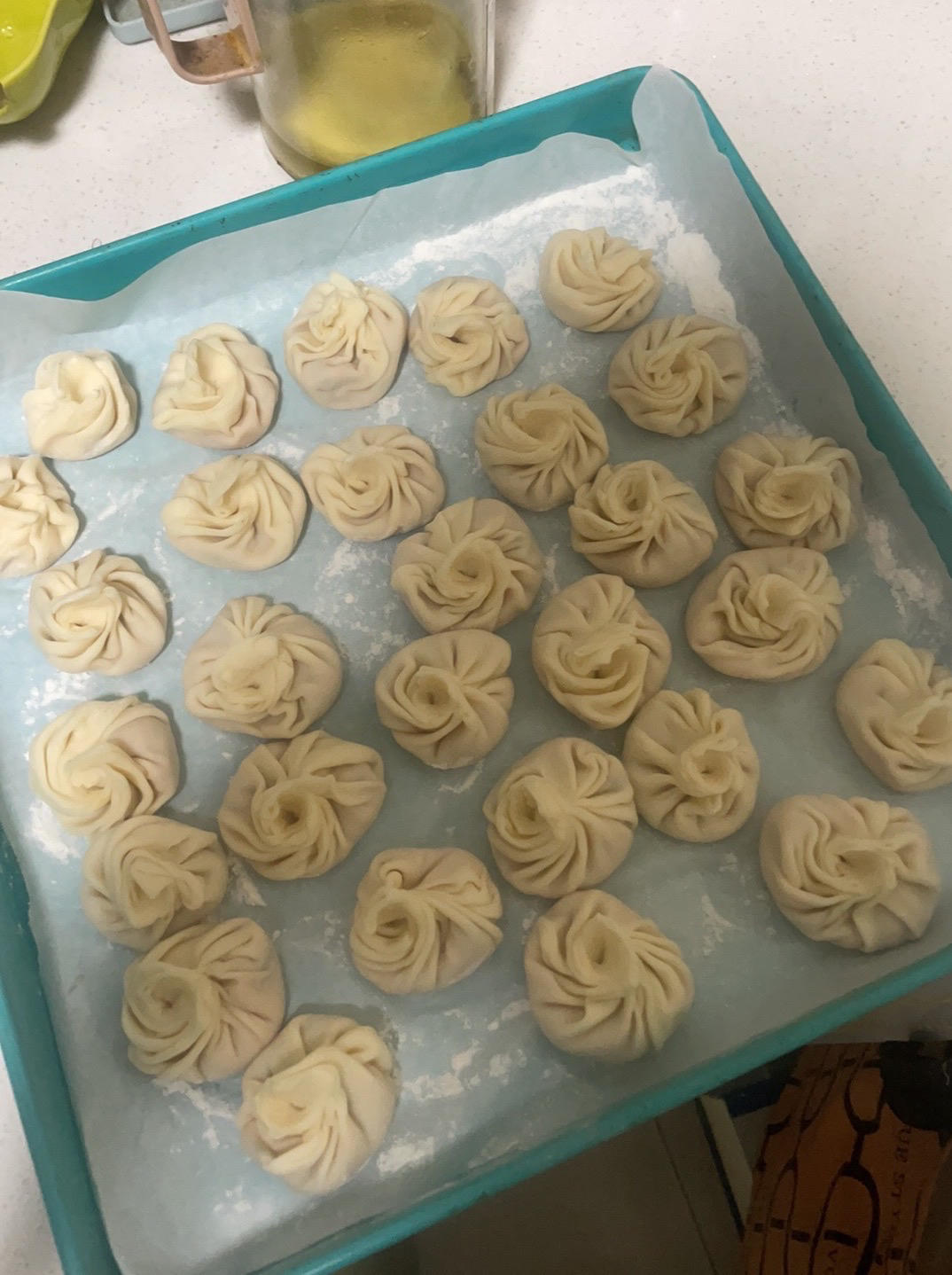 不揉面的--拇指生煎包