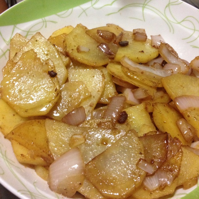 ka做的孜然洋葱土豆片