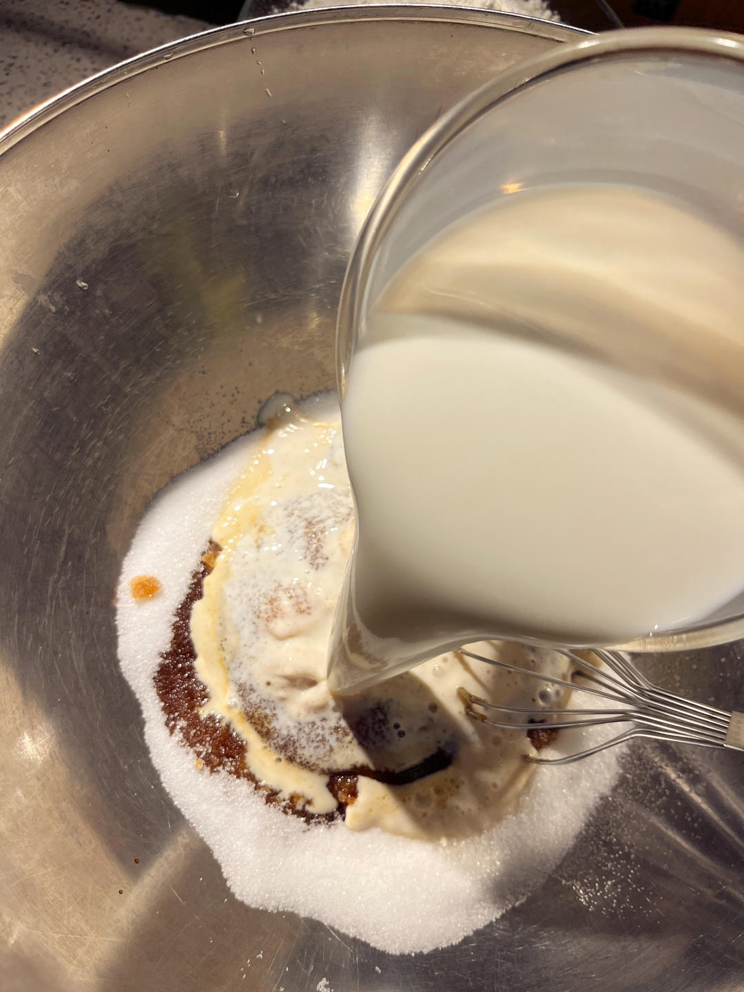 纯奶手撕吐司的做法 步骤1