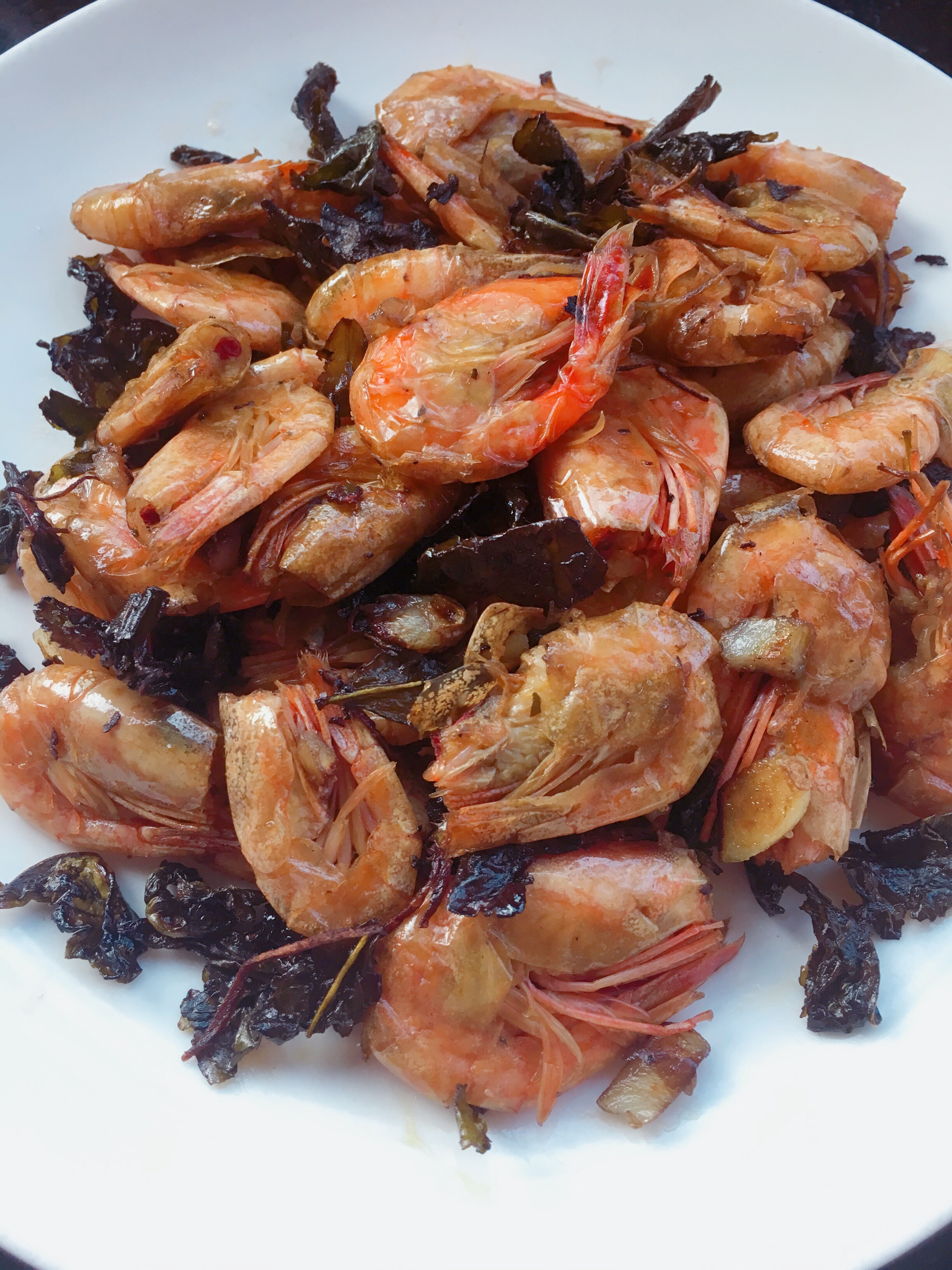卜卜脆茶香焗虾🦐的做法