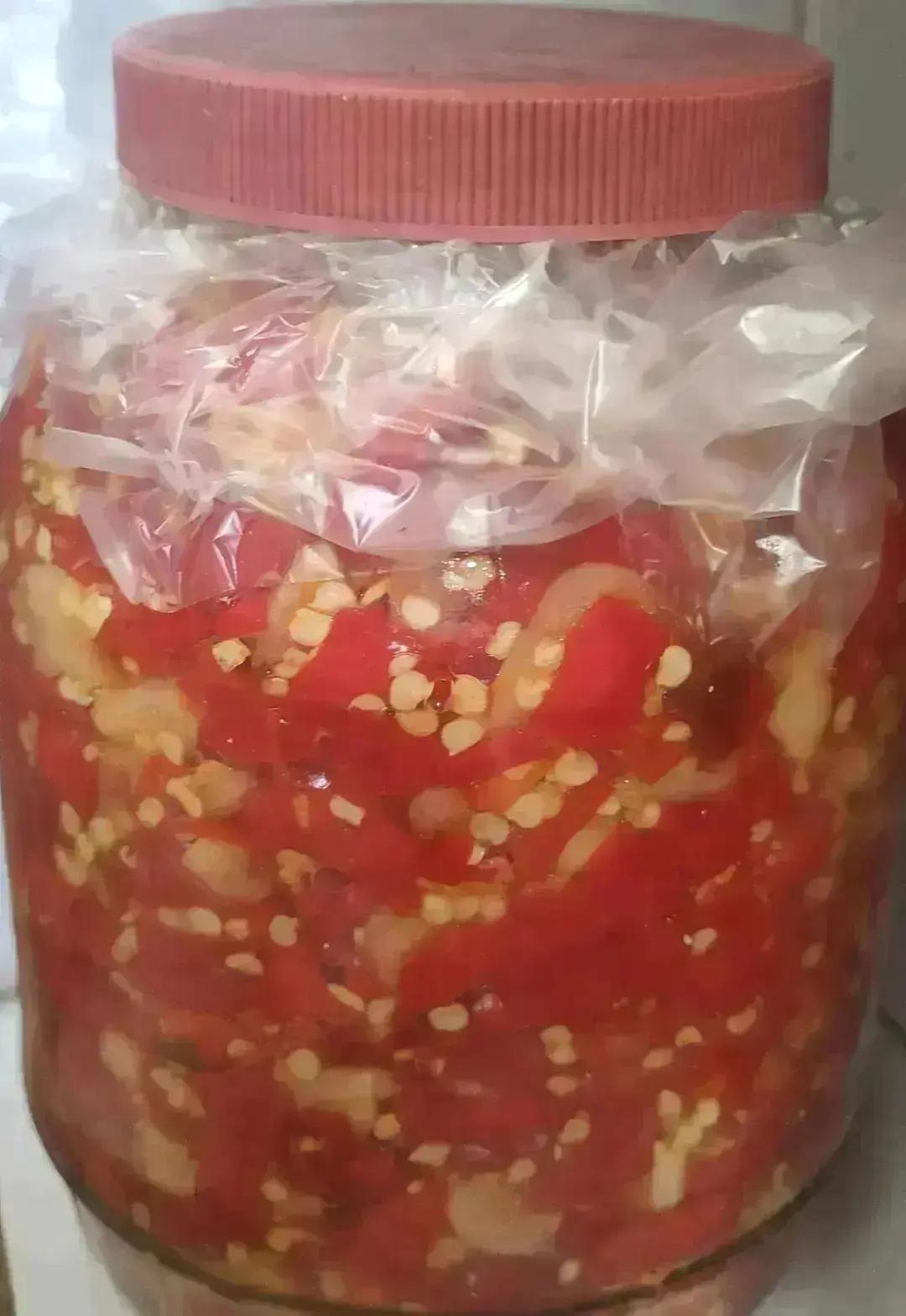 💯香辣开胃的自制剁辣椒‼️放一年不会坏