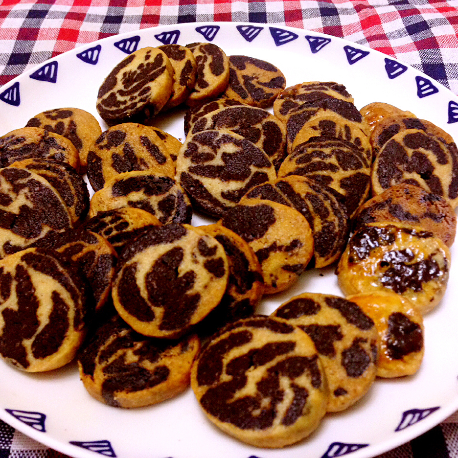 哥手把手教你做大理石曲奇