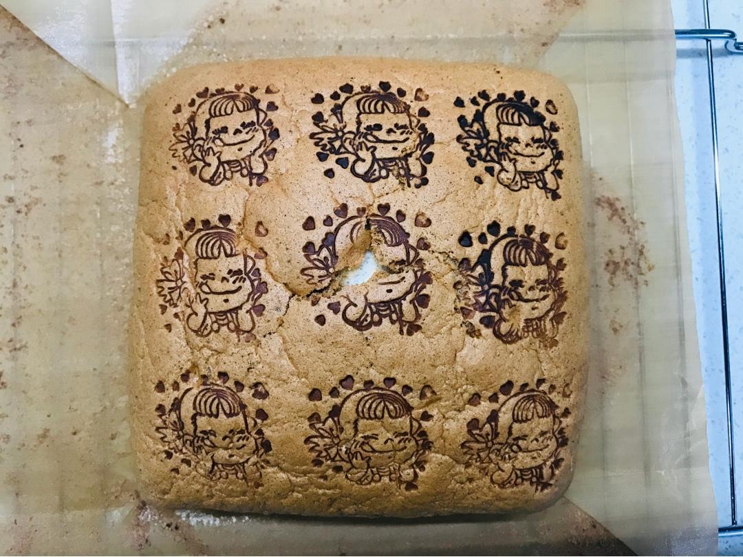 超细腻❗️巧克力可可古早蛋糕