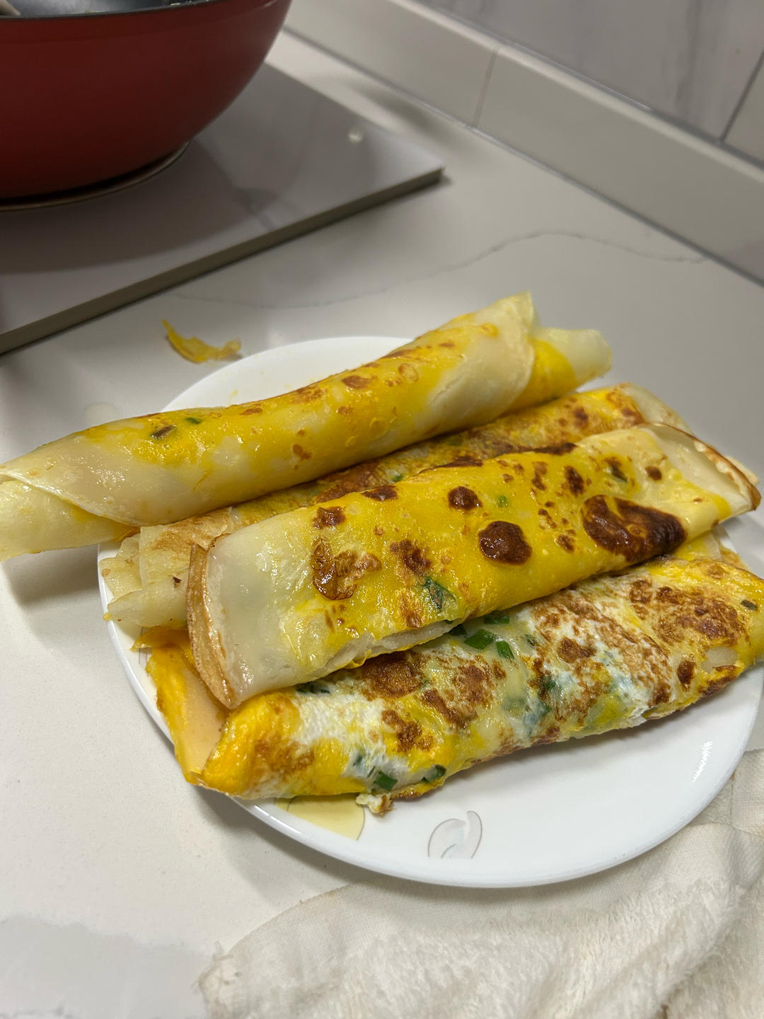 牛奶鸡蛋早餐饼