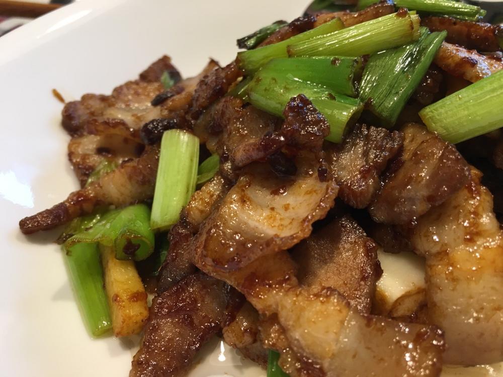 生炒五花肉