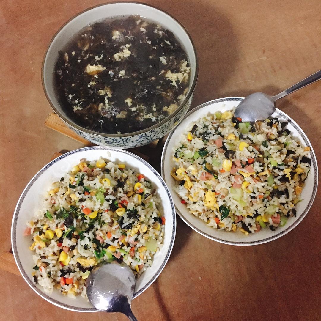 杂蔬炒饭