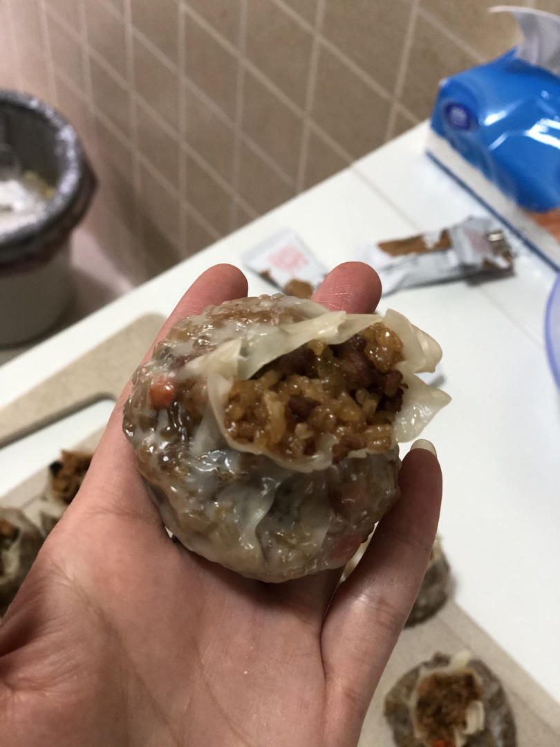 猪肉春笋糯米烧麦