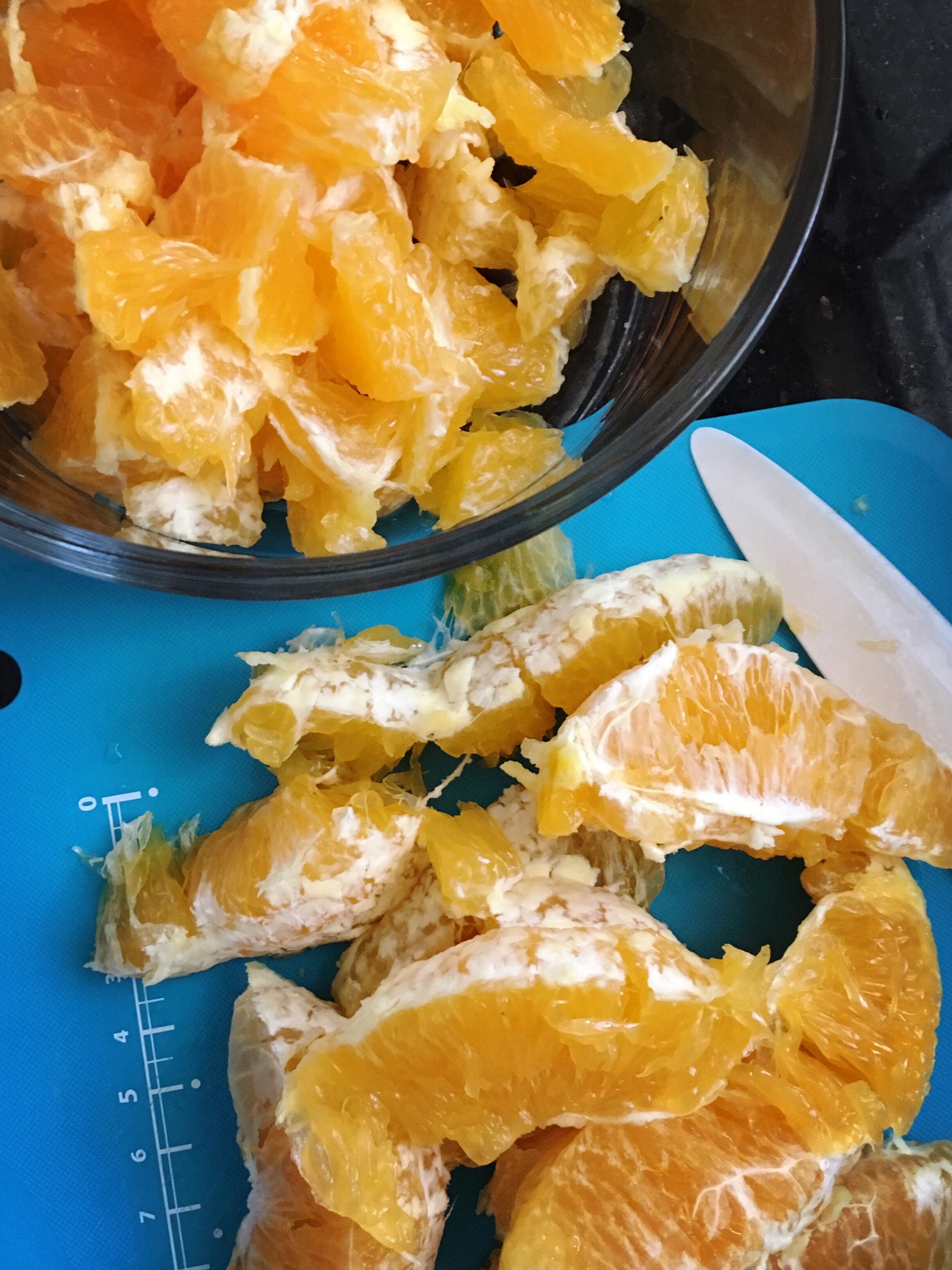 两颗橙子酱的做法 步骤3