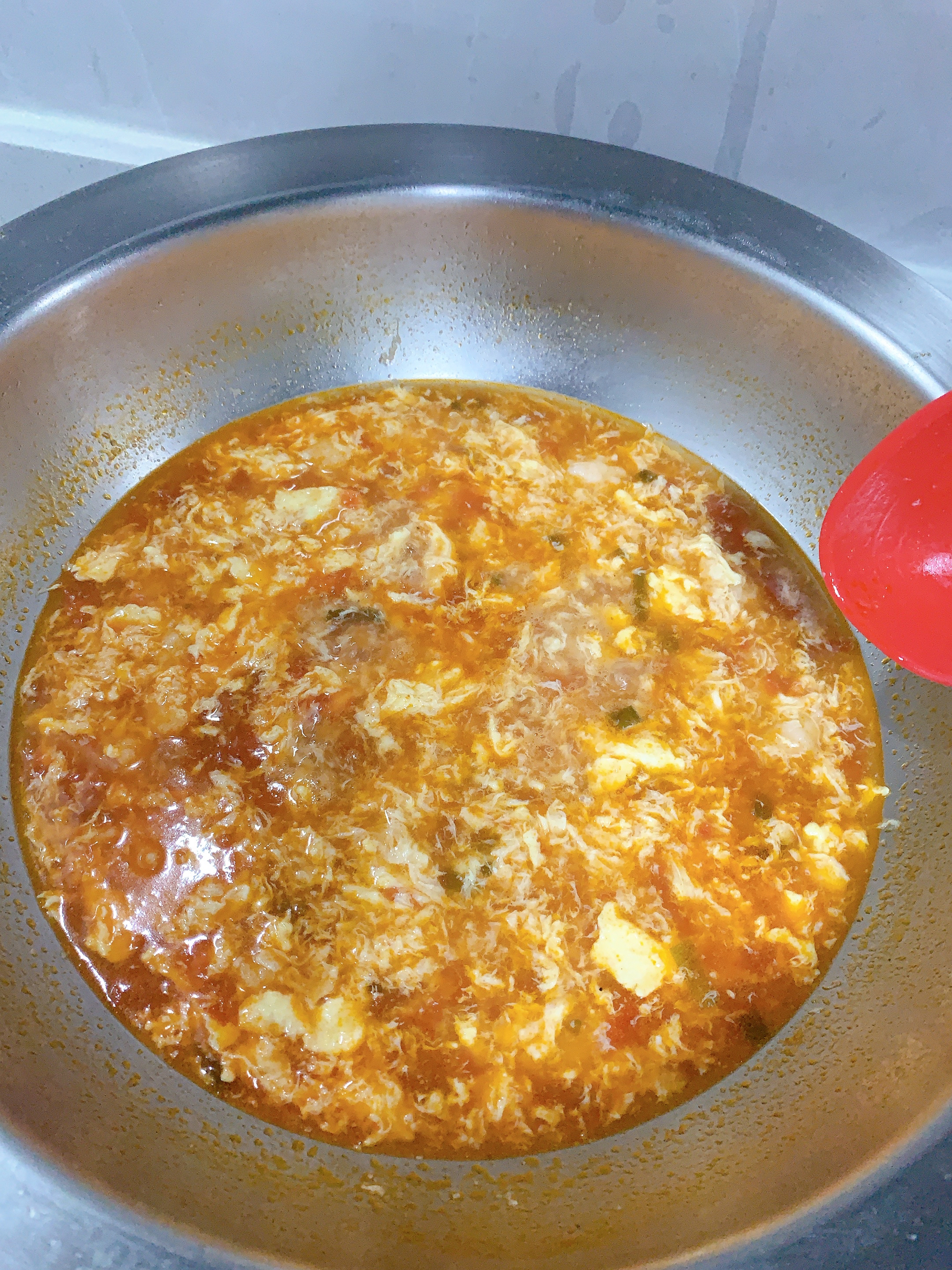 低脂美味的西红柿虾滑汤，巨满足的做法 步骤17