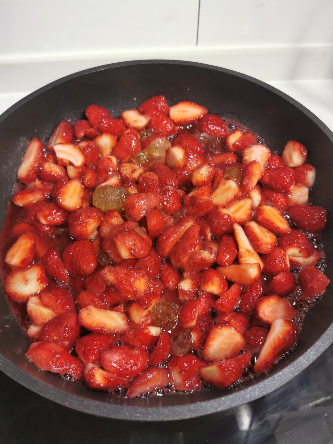 自制无添加草莓酱