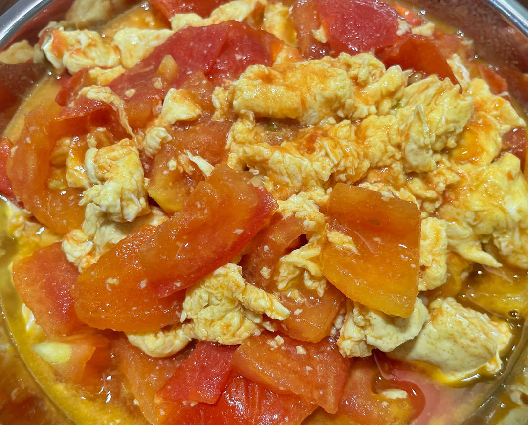 孩子最爱的（适合拌饭）的番茄炒蛋