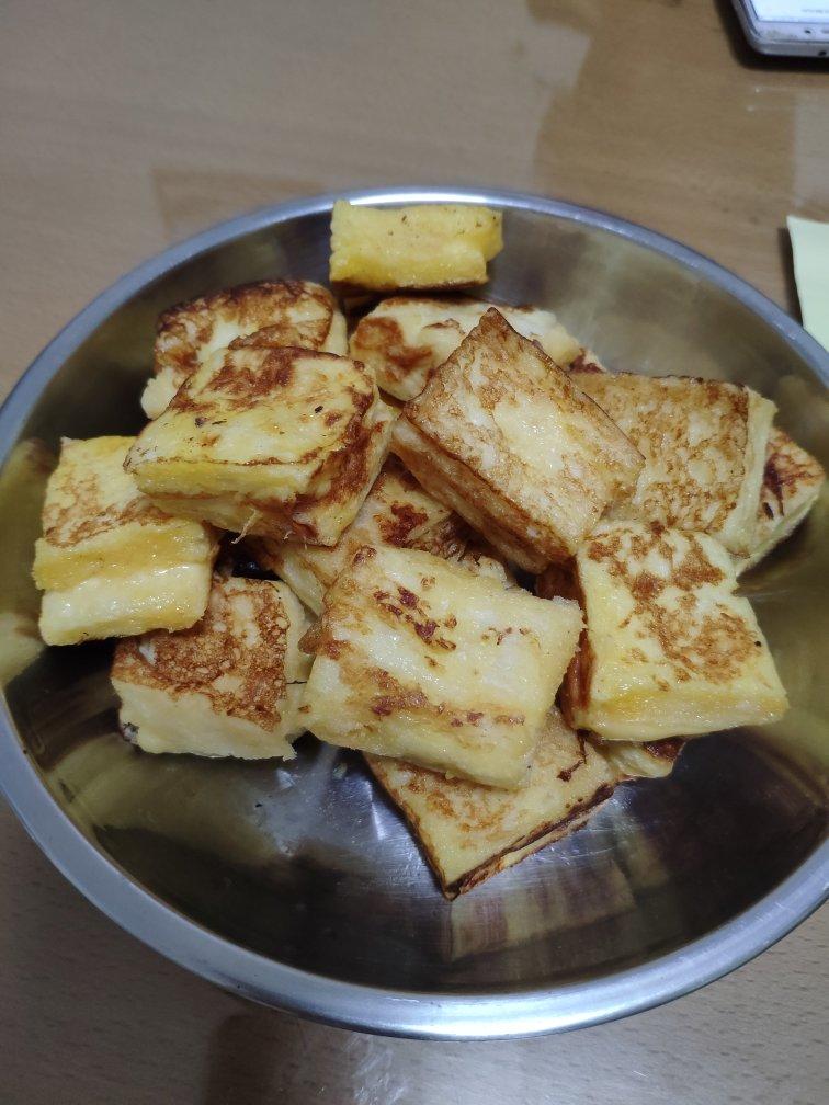 一口爆浆的紫米西多士