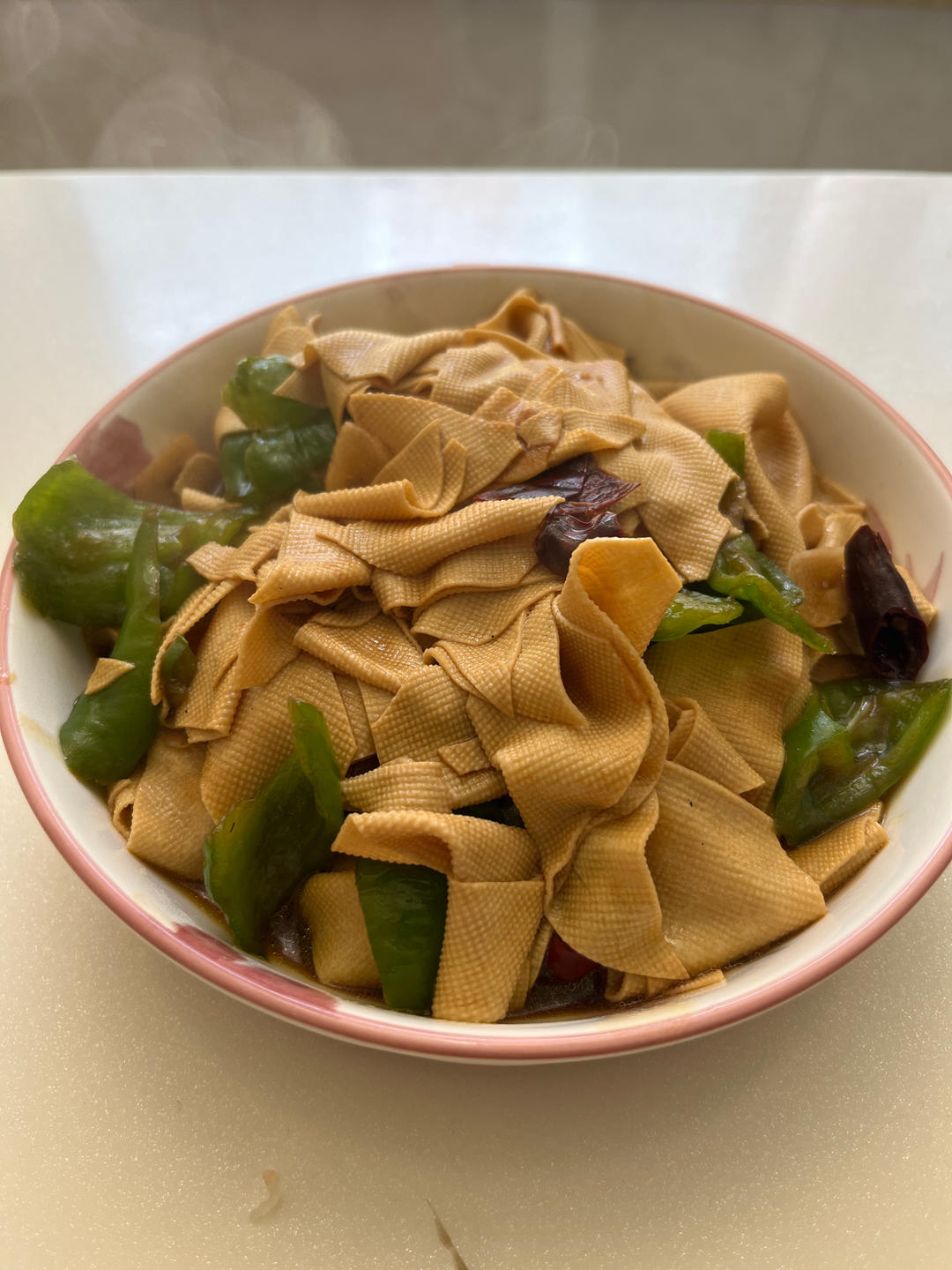 东北人最爱的国菜 尖椒干豆腐