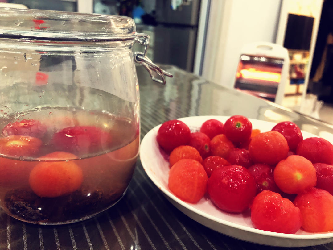 话梅小番茄
