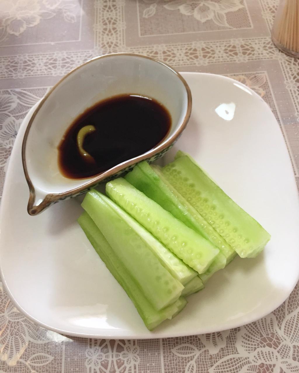 凉菜 冰镇芥末黄瓜条 johnnyge做的冰镇芥末黄瓜条