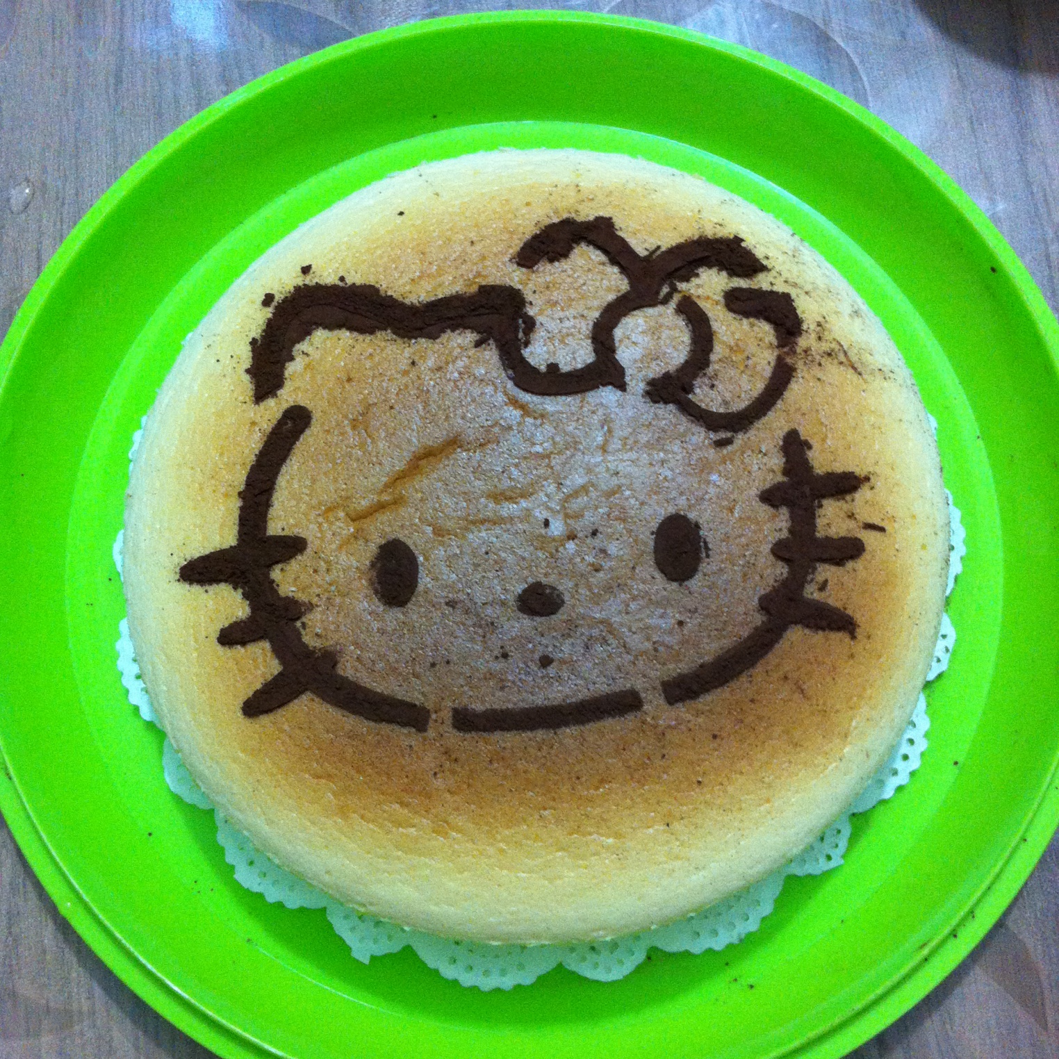 烫面轻乳酪蛋糕