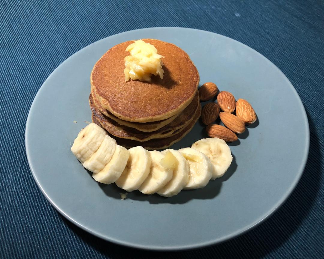 全麦香蕉松饼的做法