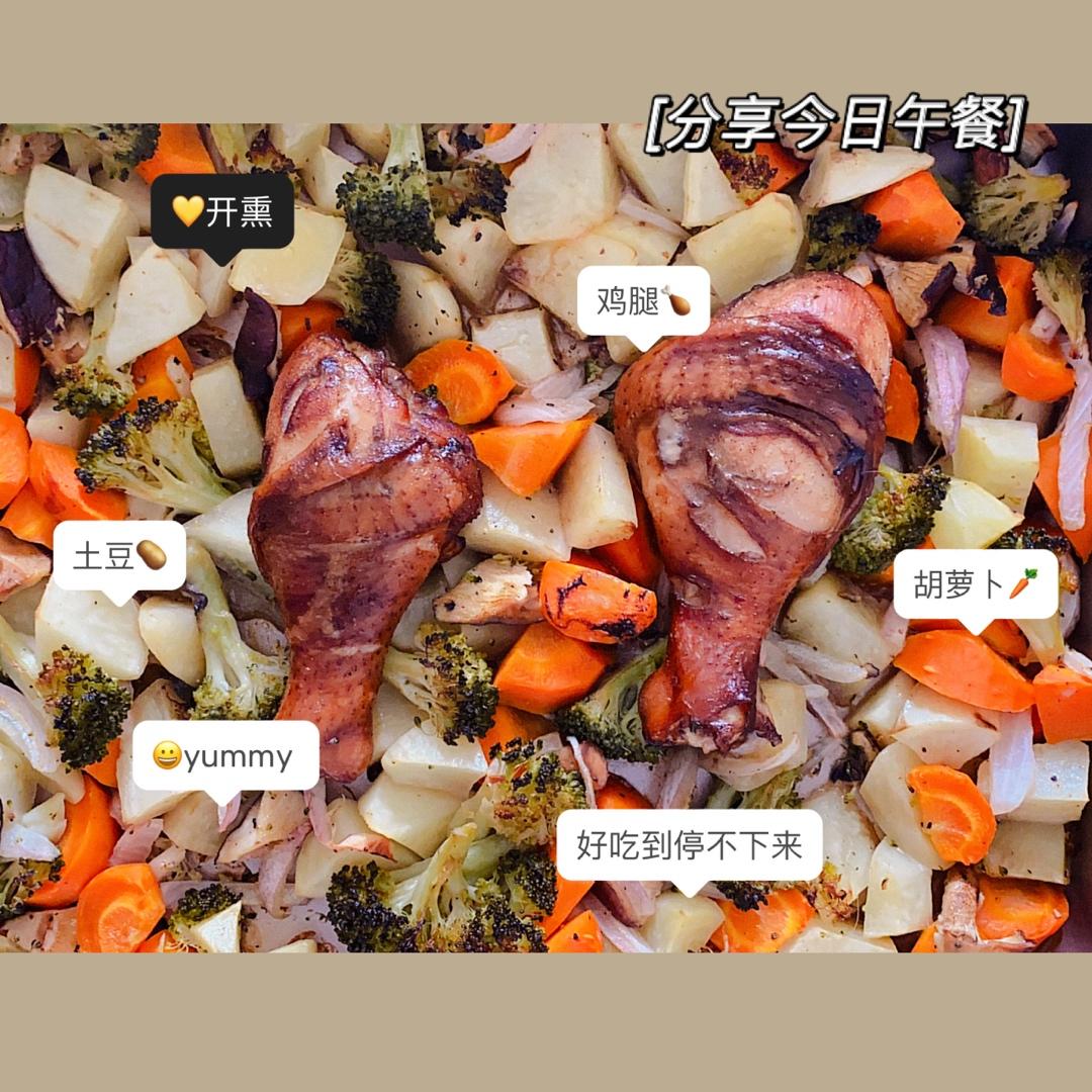 法式香料烤鸡腿
