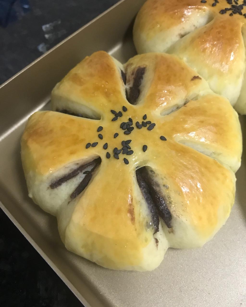 早餐豆沙包