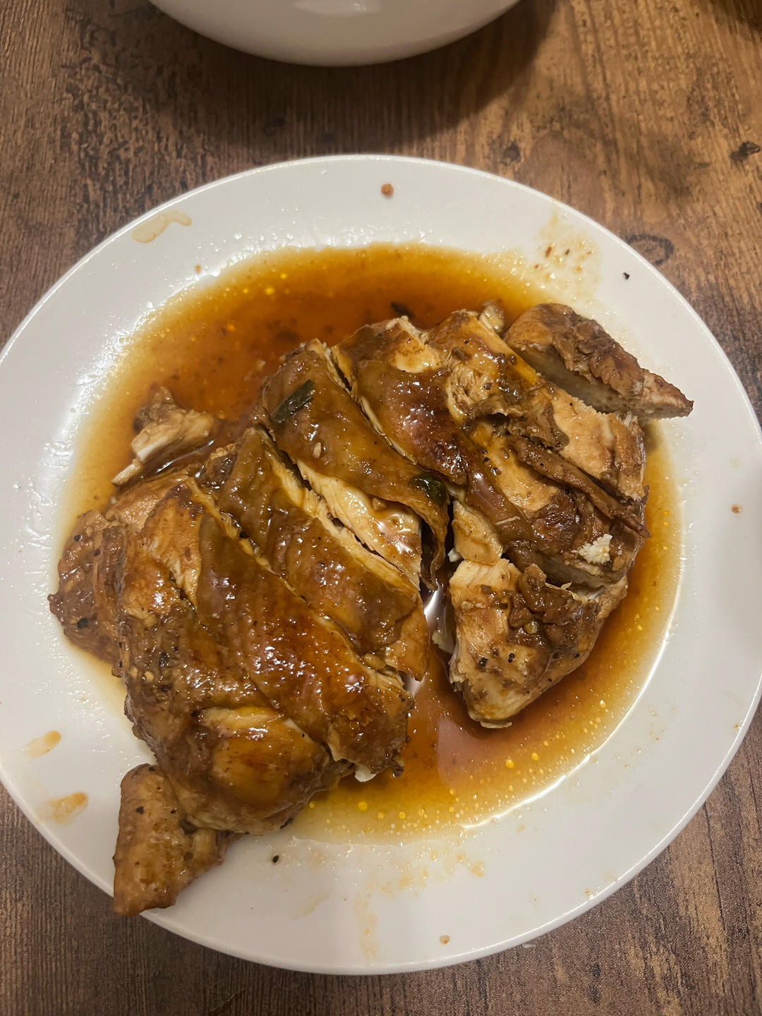 【黑椒鸡腿饭】