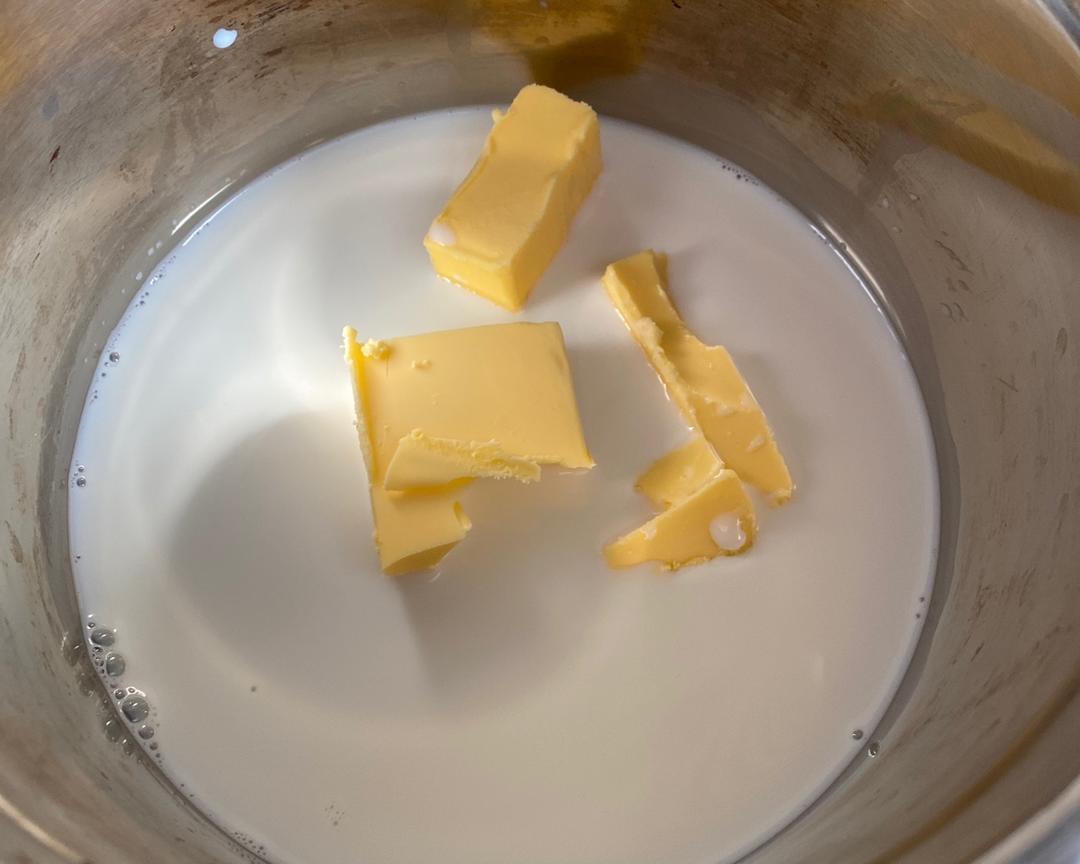 纯奶手撕吐司的做法 步骤1