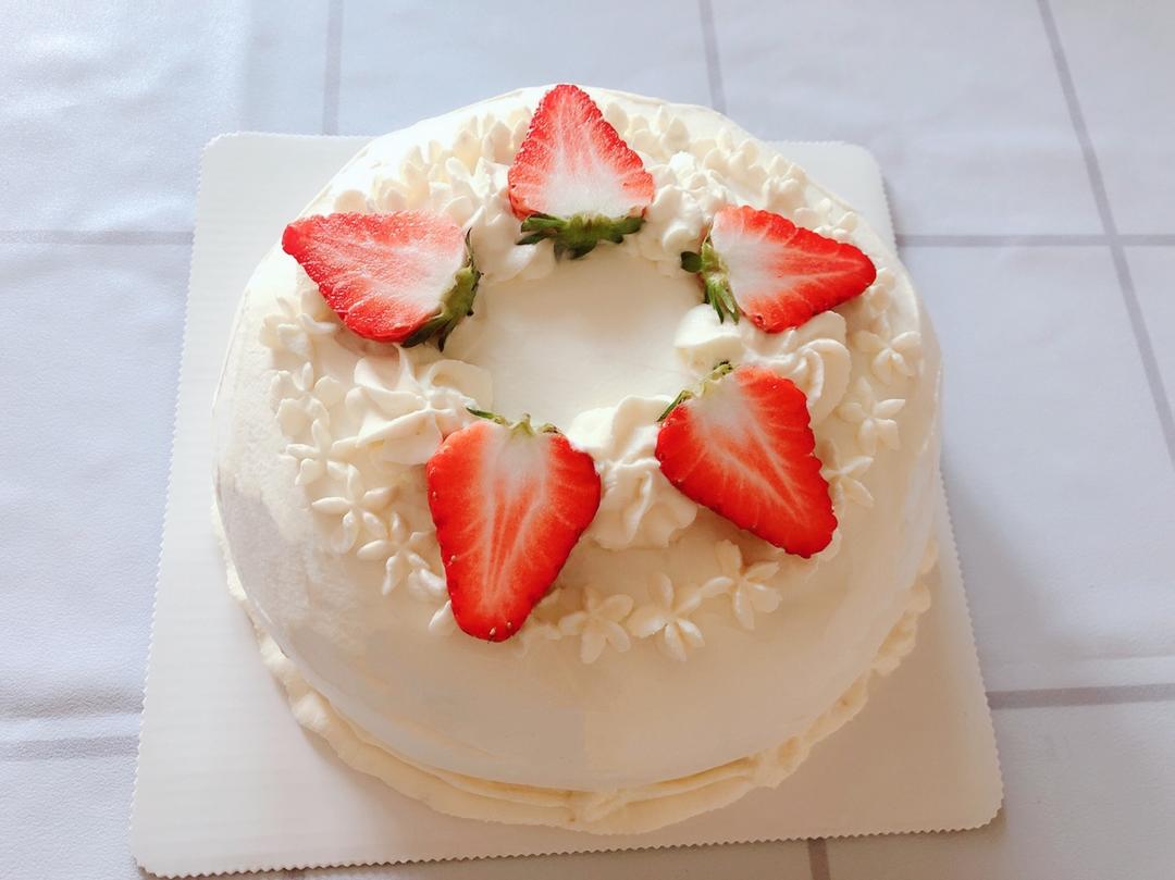 草莓奶油蛋糕（新手技巧）