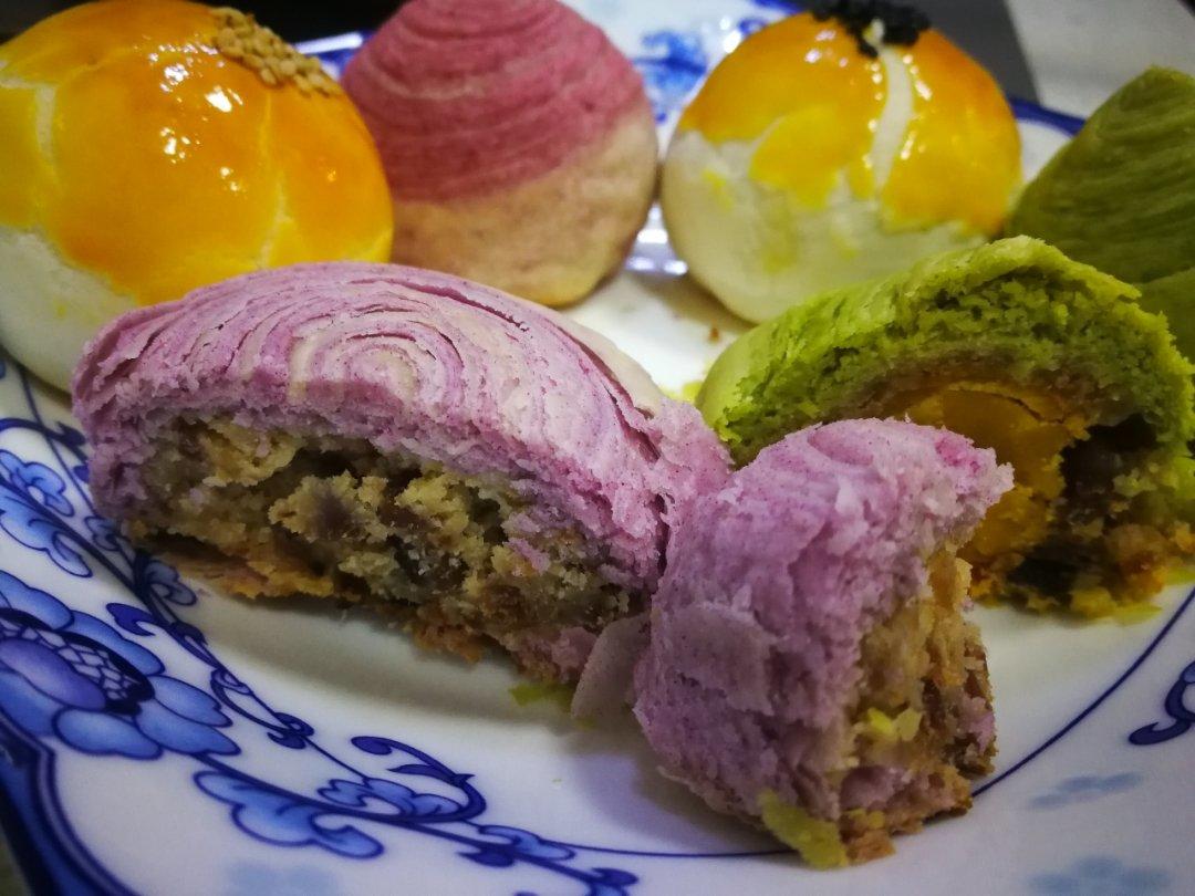 白酥皮云腿月饼
