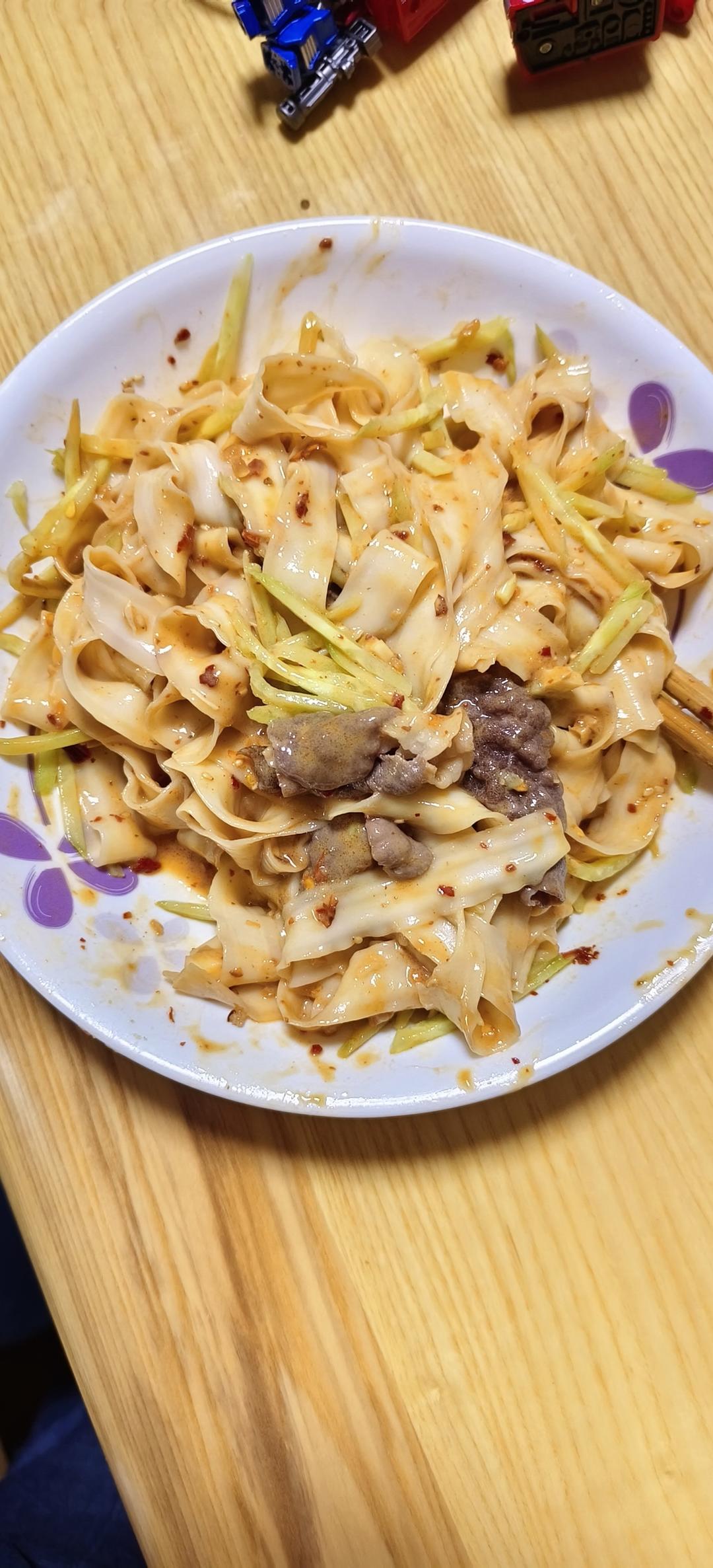 太香了 这个麻酱拌面我可以吃一辈子