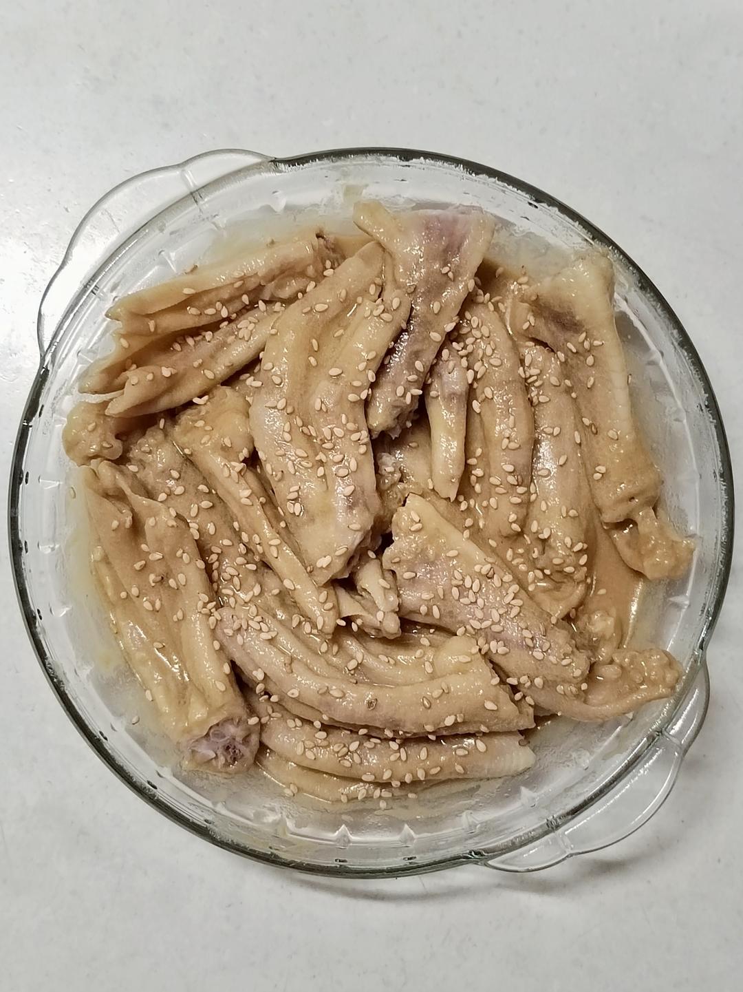 吃一次就上瘾的芥末鸭掌