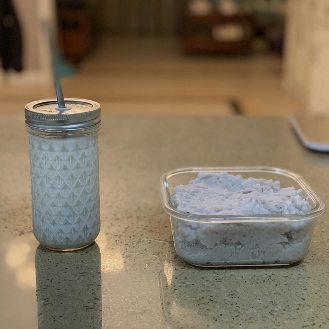 纯奶手撕吐司的做法 步骤1