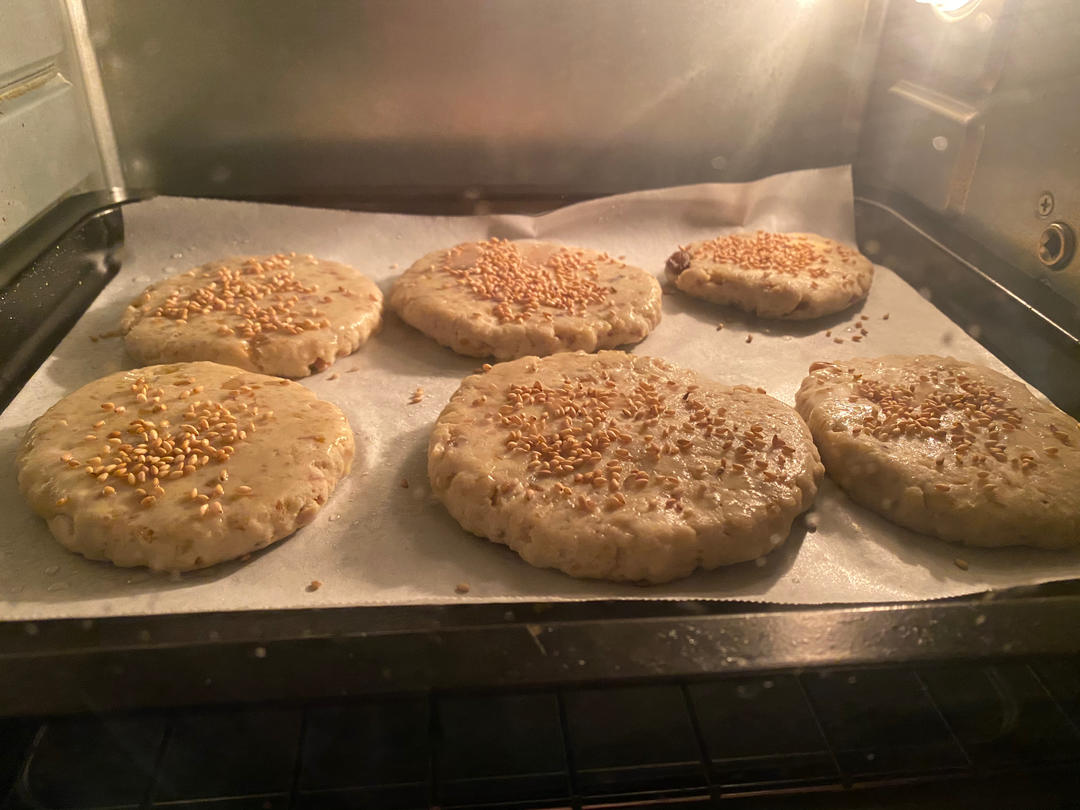 香甜板栗饼