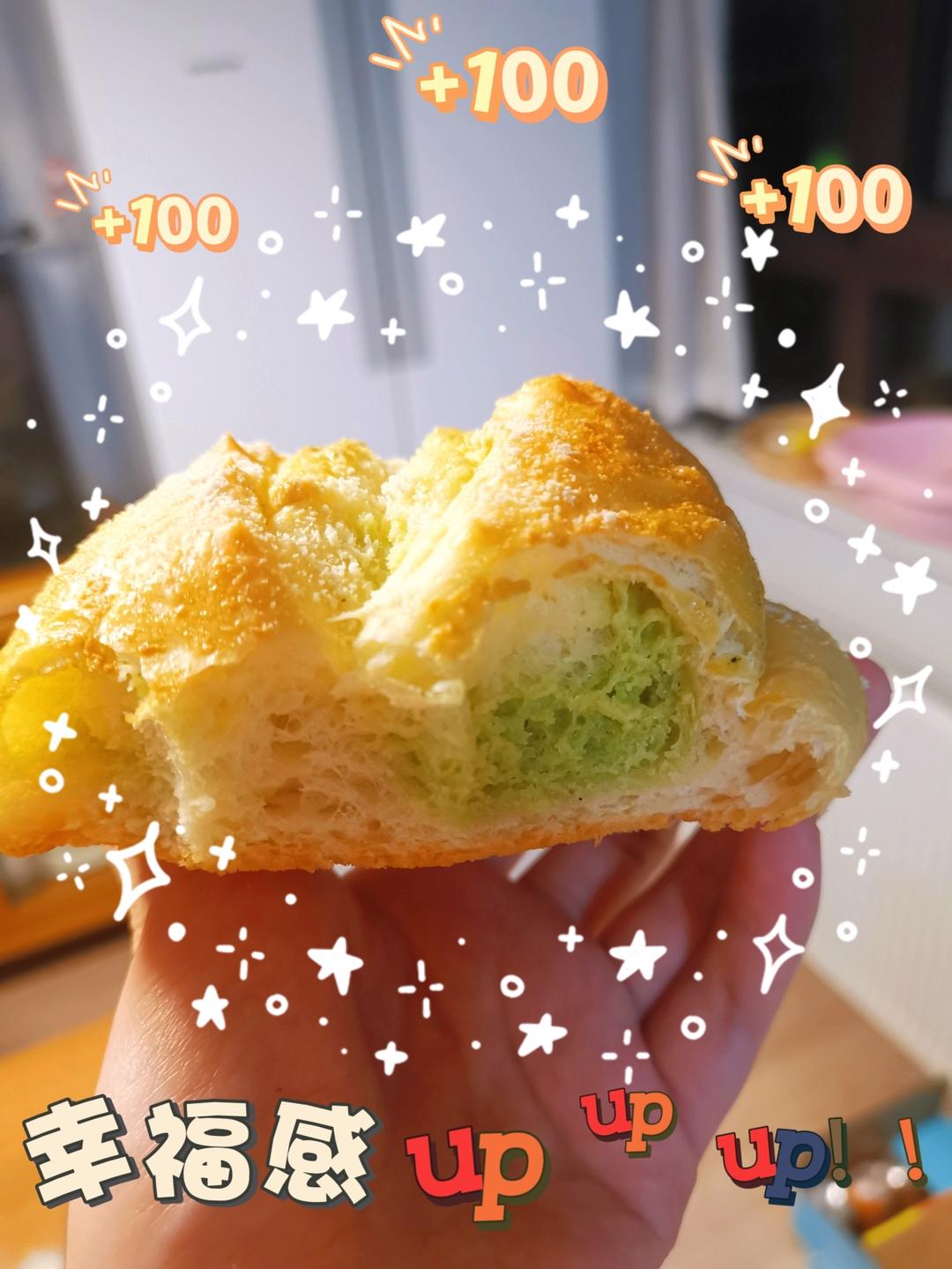 【奶酥吐司】｜抹茶+可可两种口味｜简单快手版