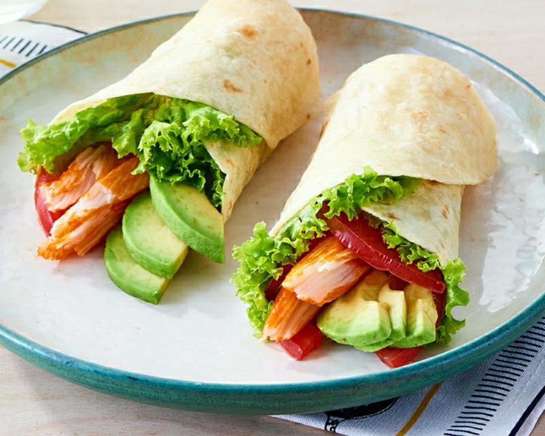 火山石烤肠卷饼的做法