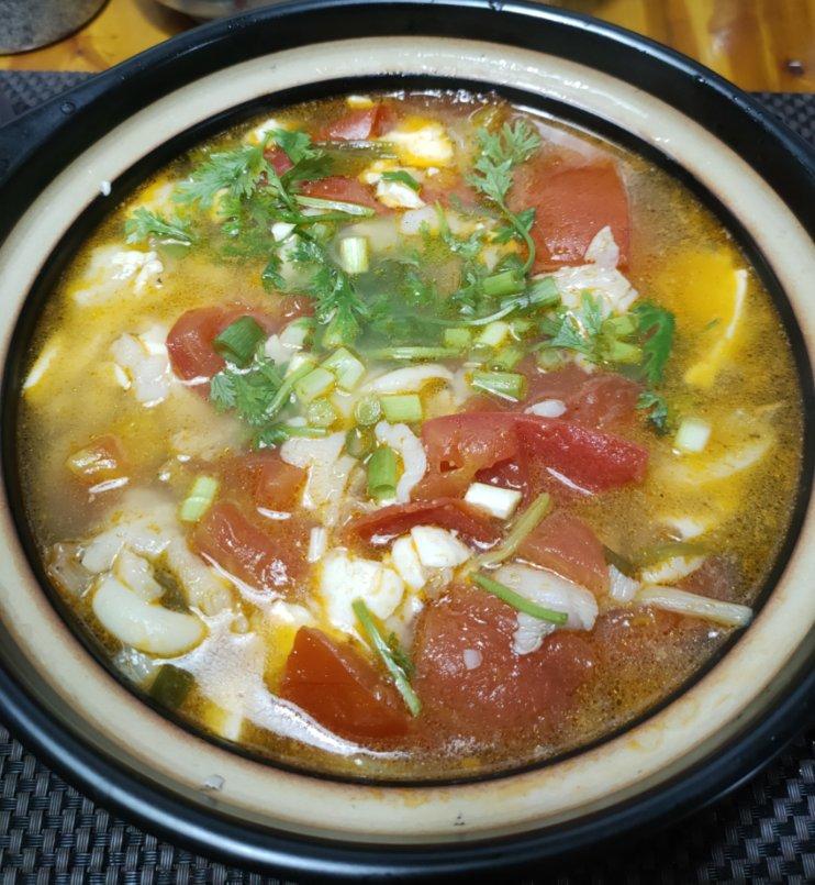 番茄黑鱼豆腐汤